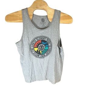 Element Skateboard Tank Top Grey Large (L)